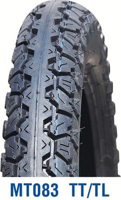 3.00-17 Motorfietsbanden en natuurlijke buizen in Nigeria Markt met 30% tot 45% rubbergehalte