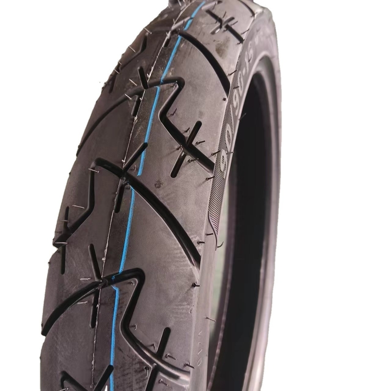 Raw Material Nature Rubber Steel Nylon 90/90-18 Motorfietsband met en 90 dagen