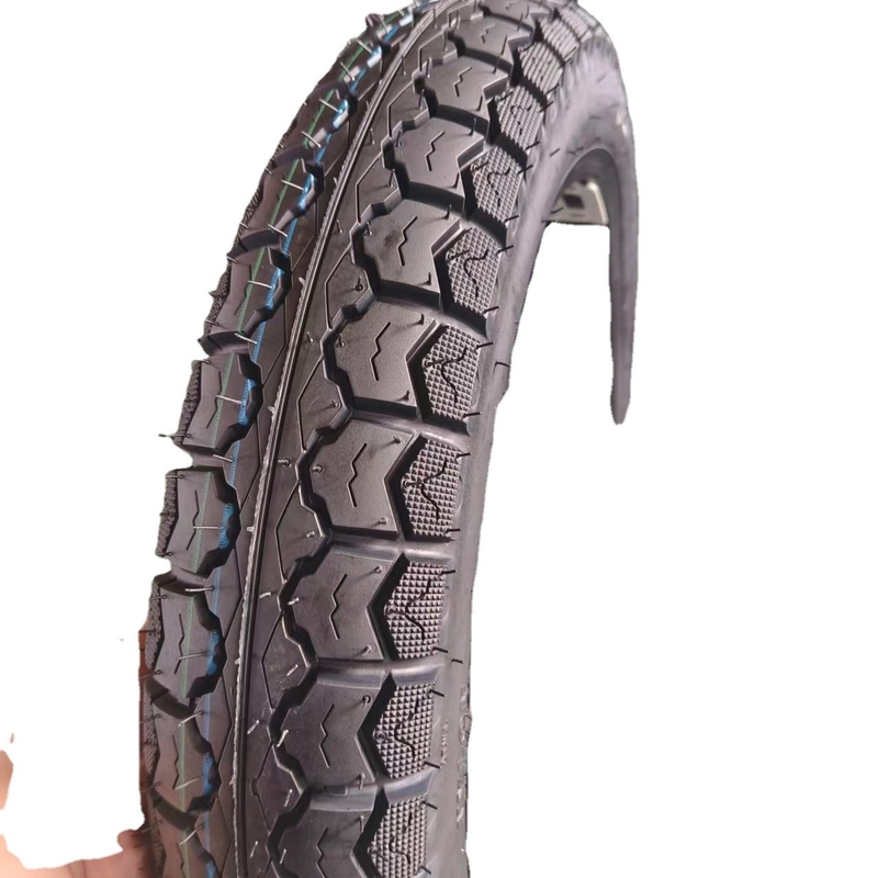 Qingdao Verkoop 3.50-16 Rubberband Motorfietsbanden gemaakt van natuur rubber staal nylon
