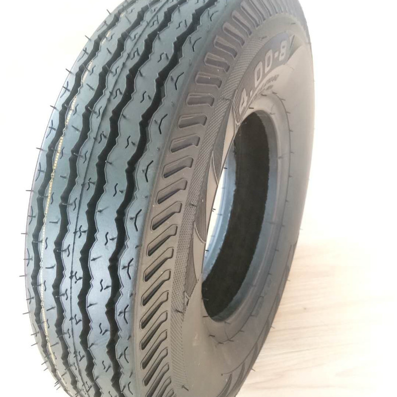 35% tot 55% natuurlijk rubber Motorfietsband 400-8 LLantas 4.00-8 met populair patroon