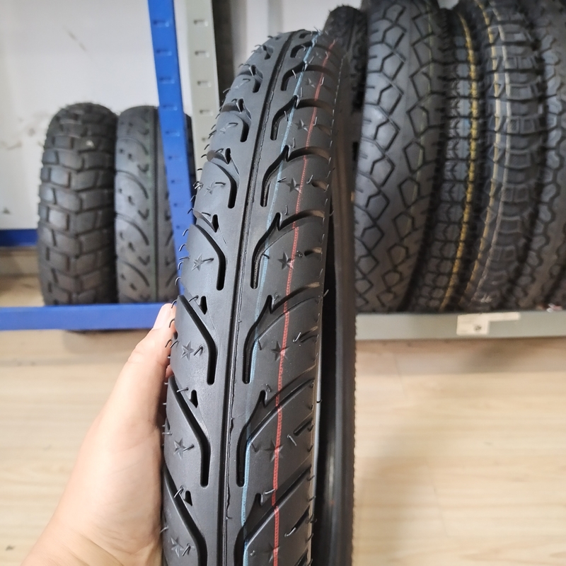 Laadhaven Qingdao Zwart Japan Technology Street Motorcycle Tube Type band 2.75-18