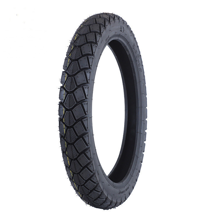 Motorfietsbanden 17 Ban Motor Tubeless Pneu Moto met 6 PR Ply Rating en bandenhoes