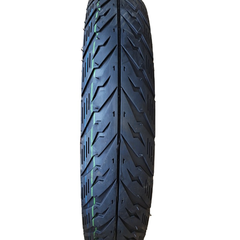 80/90-14 Grootte Motorfietsbuisloze banden maken machine met en diep patroon ontwerp