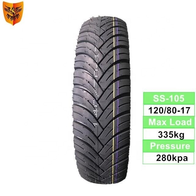 13000PCS Belasting QTY/40'HQ 6PR/8PR Motorfietsband Wegband 120/80-17 100/90-17 110/80-17 120/70-17 90/90-17