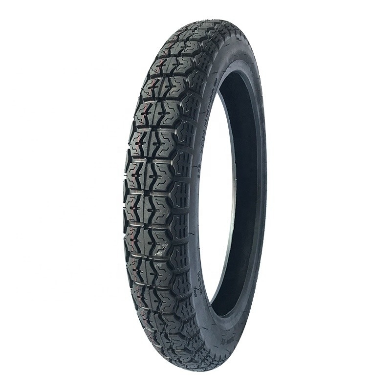 Super rubber motorfietsband 3.00-17 in met FOB Qingdao leveringsmethoden