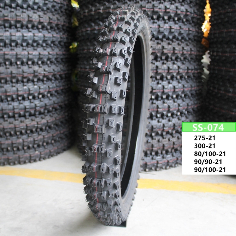 6PR/8PR Ply Rate 80/100-21 Racing Off-road band 35%-45% Rubbergehalte voor Dirt Bikes