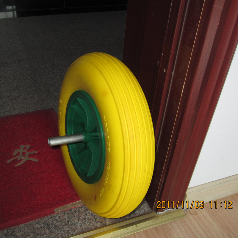 3.50-8 4.00-18 PU Foam Wheels voor Wheelbarrow Beschikbaar voor OEM en Online Support