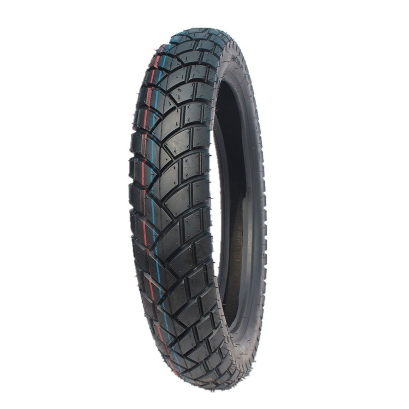 Maleisië 120/80-17 Motorfietsbuisloze band 35%-55% rubbergehalte voor betere grip